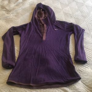 Nike running Dri-fit shirt with hood